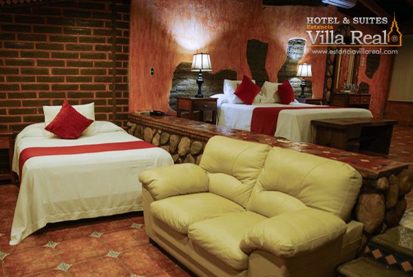 Habitacion chalet familiar en el hotel & suites estancia villa real autlan