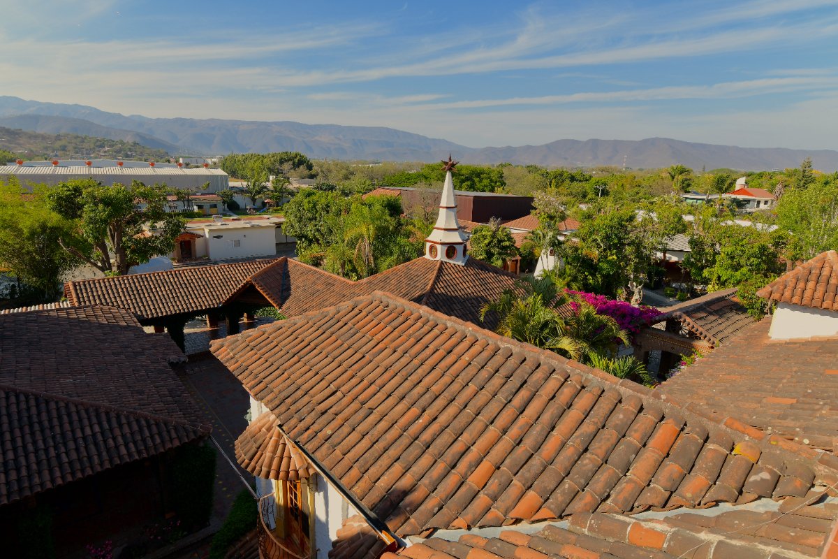 Vista aérea de Hotel